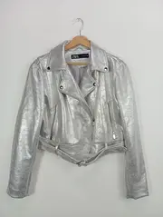 Vorschaubild ZARA Lederjacke 2