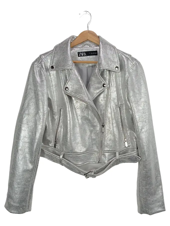 ZARA Lederjacke Bild 1