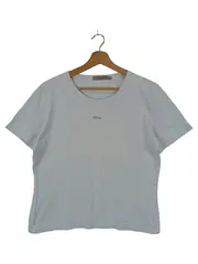 Vorschaubild 1 von Damen T-Shirt Gr. 42/XL Blau Basic Kurzarm Baumwolle