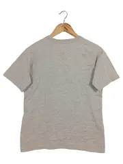 Vorschaubild 2 von Damen T-Shirt Gr. 36/S Grau Casual Sportlich Logo-Print Baumwolle