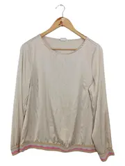 Vorschaubild 1 von Damen Langarmshirt Gr. 38/M Beige Casual