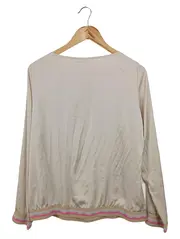 Vorschaubild 2 von Damen Langarmshirt Gr. 38/M Beige Casual