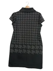 Vorschaubild 2 von TAIFUN Etuikleid Gr. 42 XL Schwarz Grafisch Business Elegant Midikleid