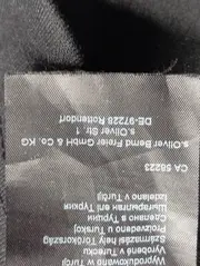 Vorschaubild 5 von Damen Freizeitkleid Gr. 38/M Schwarz Klassisch Elegant