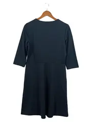 Vorschaubild 2 von Damen Freizeitkleid Gr. 38/M Schwarz Klassisch Elegant