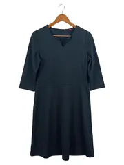 Vorschaubild 1 von Damen Freizeitkleid Gr. 38/M Schwarz Klassisch Elegant