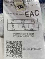 Vorschaubild 4 von Herren Pullover Gr. 50/L Blau Casual Strickmuster