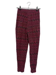 Vorschaubild 2 von Kinder Jogginghose Gr. 140/146 Rot Grafisch Casual Freizeithose
