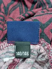 Vorschaubild 4 von Kinder Jogginghose Gr. 140/146 Rot Grafisch Casual Freizeithose
