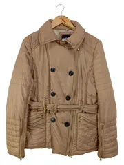 Vorschaubild 1 von Damen Steppjacke Gr. 40/L Beige Elegant Klassisch