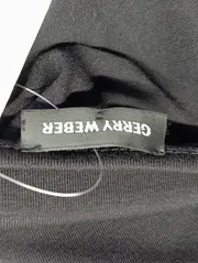 Vorschaubild 3 von Damen Top Ärmellos L Schwarz Strukturmuster Casual Gr. 40