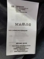 Vorschaubild 4 von MARC O POLO Damen Faltenrock Gr. 36/S Schwarz Wolle Midirock Elegant