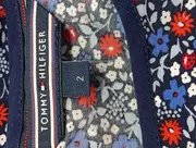 Vorschaubild 3 von Damen Bluse 32/XXS Blau Florales Muster Casual Kurzarm