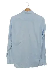 Vorschaubild 2 von MARC O POLO Herren Freizeithemd Blau Gr. 46/S Casual Baumwolle