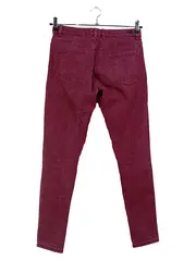 Vorschaubild 2 von Damen Jeans Regular Fit Gr. 38 W29 Rot Casual Lyocell