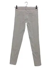 Vorschaubild 2 von Damen Stoffhose Gr. 34 W26 Beige Casual Reißverschluss